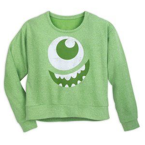 Disney Monsters Inc. Mike Wazowski crop sweater